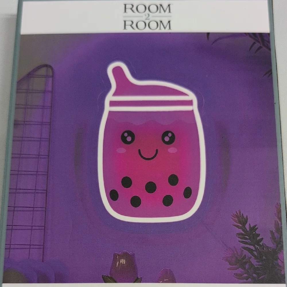 Boba Tea LED wall light NIP